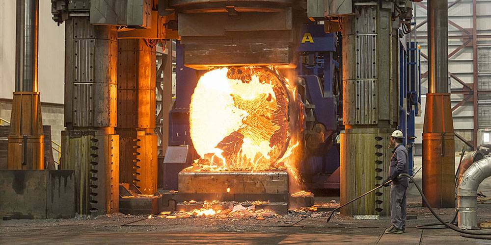 Danieli Breda supplied one of the world’s largest open-die forging presses for North American Forgemasters