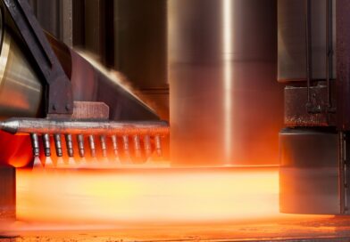 Closed-die forging press at TZCO Chain Manufacturing in China