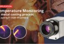 Temperature monitoring in the metal casting process