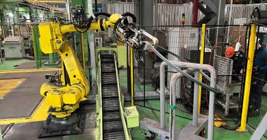 First Robotic Coil Trimming and Sampling System at Hyundai Steel